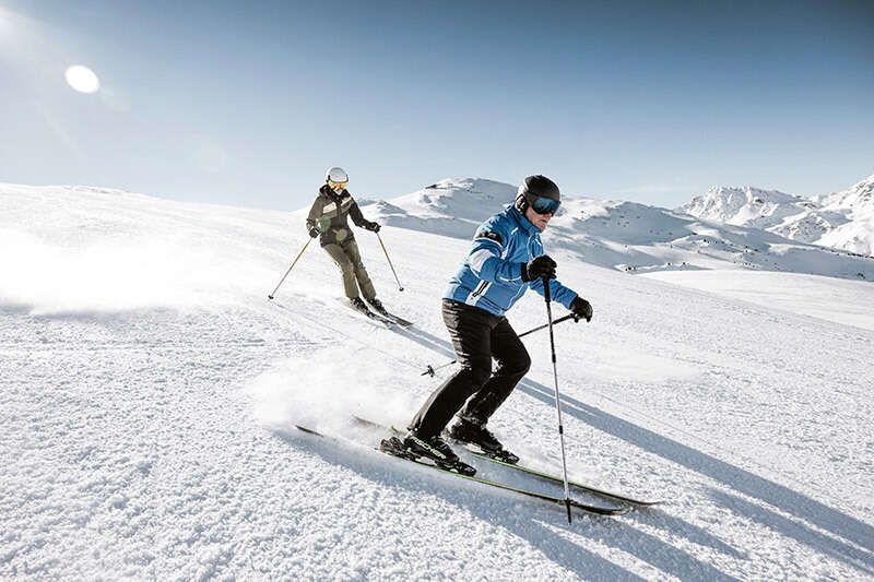 Skifahren im Tiroler Oberland