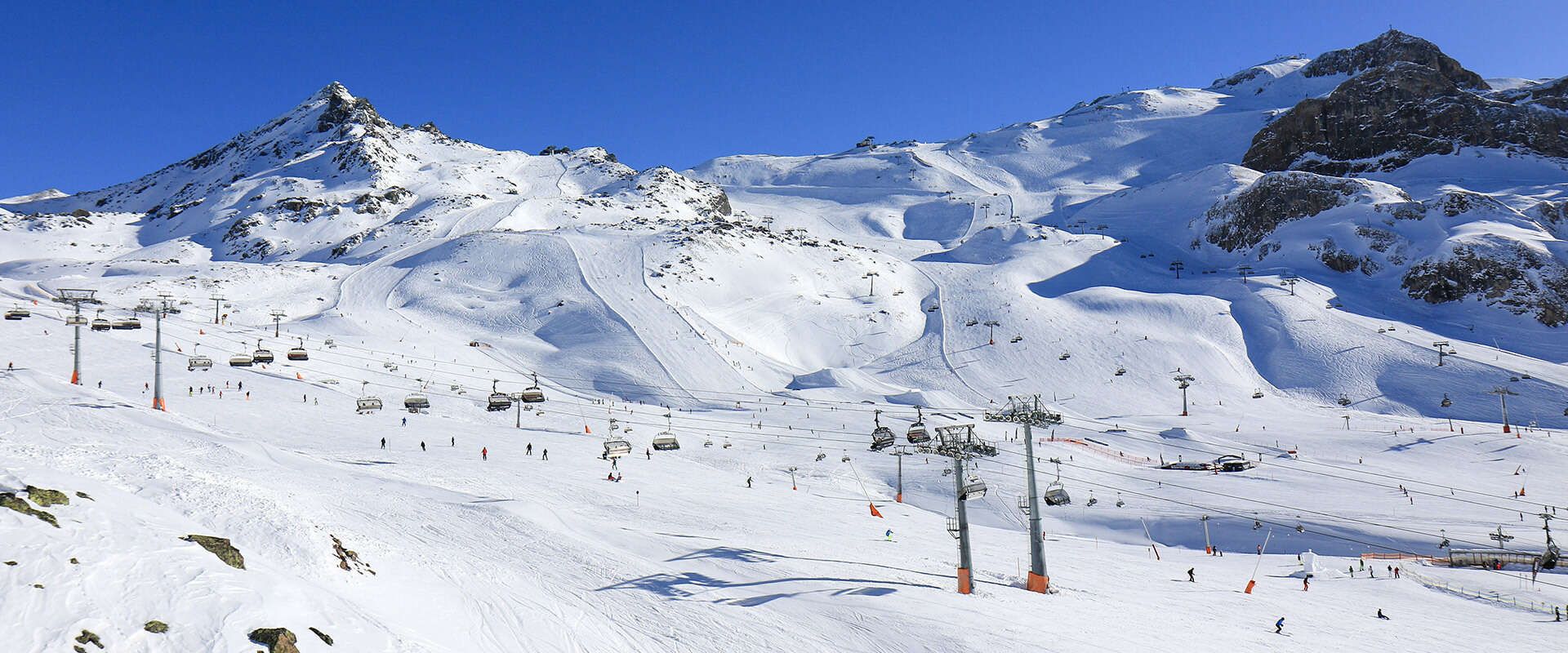 Skigebiet Samnaun - Ischgl 